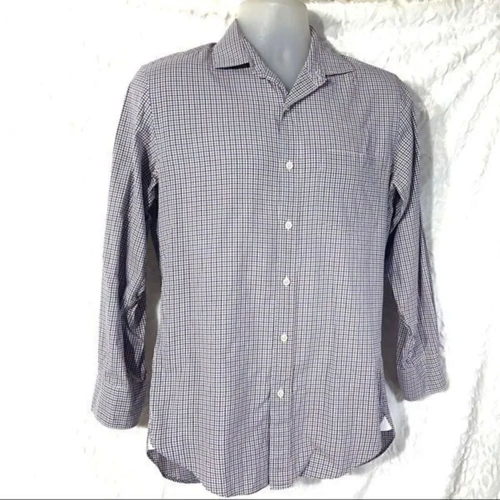 J. Crew Ludlow plaid men’s button up shirt 120’s S